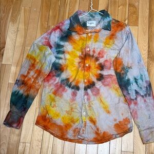 Multicolor Tie-Dye Shirt